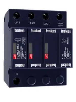 Svodič impulzních proudů a rázového přepětí HAKEL HLSA12,5-275/3+1 SPD typ 1+2+3 Nejprodávanější