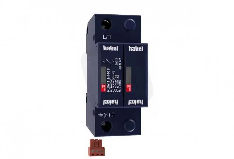 Must-Have Svodič impulzních proudů a rázového přepětí HAKEL HLSA12,5-440 S SPD typ 1+2