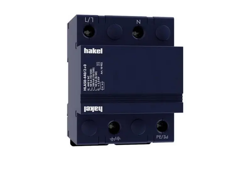 Svodič impulzních proudů HLA50-440/2+0 SPD typ 1 HAKEL 10952 Akce