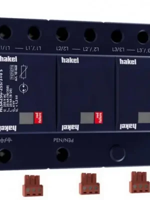 Svodič impulzních proudů a rázového přepětí HLSA25G-255/3+0 S SPD typ 1+2+3 Akce