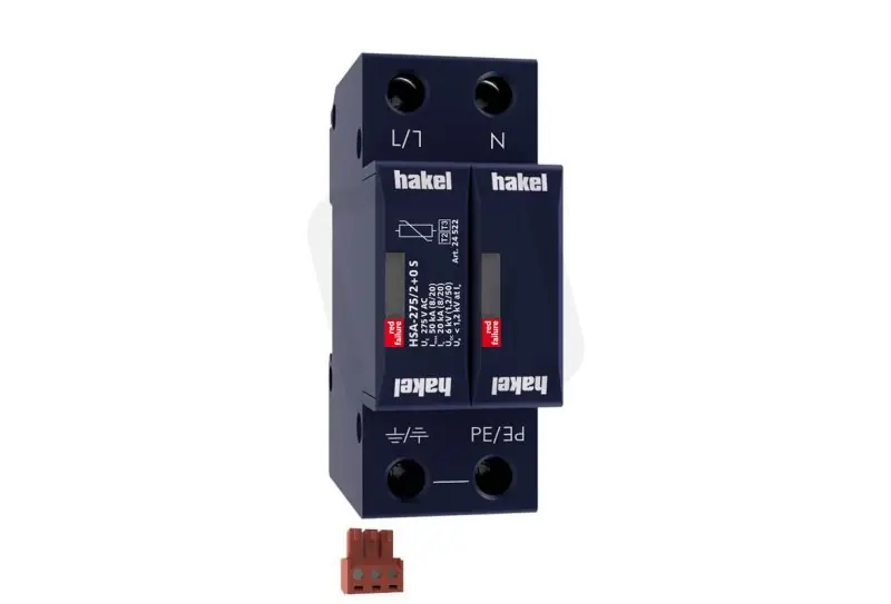 Objednat Nyní Svodič rázového přepětí HSA-275/2+0 S SPD typ 2+3 HAKEL 24522