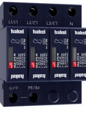 Koupit Online Svodič rázového přepětí HSA-275/4+0 M SPD typ 2+3 HAKEL 27085
