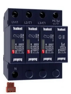 Svodič rázového přepětí HSA-275/3+1 M S SPD typ 2+3 HAKEL 27094 Dokud Zásoby Vydrží