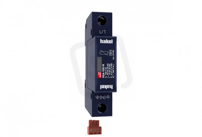 Svodič rázového přepětí HSA-150 M S SPD typ 2+3 HAKEL 27183 Super Cena