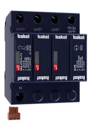 Speciální Cena Svodič rázového přepětí HSA-275/3+1 S SPD typ 2+3 HAKEL 24524