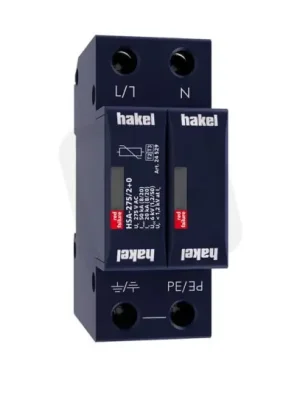 Svodič rázového přepětí HSA-275/2+0 SPD typ 2+3 HAKEL 24529 Ověřený