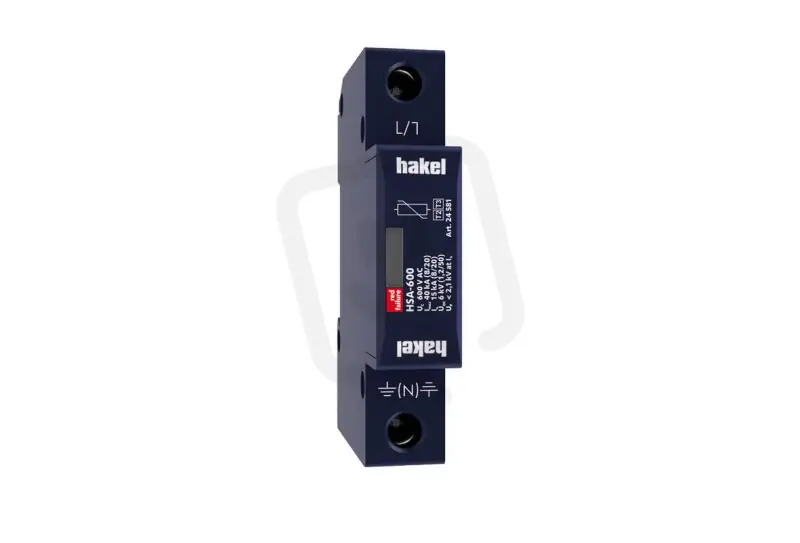 Svodič rázového přepětí HSA-600 SPD typ 2+3 HAKEL 24581 Odeslání Ihned