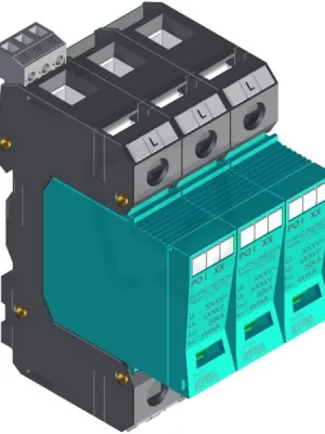 Přepěťová ochrana PO I 3 R 280V/12,5kA, modulární, vyměnitelná, B+C+D Nová Kolekce