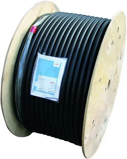 Novinka Vodič HVI-power long, D27mm, černý Délka 100 m, na kabelovém bubnu DEHN 819137
