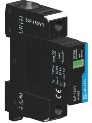 SLP-150 V/1 svodič přepětí TN/TT s napětím do 150V AC 40 kA (8/20) SALTEK A05185 Super Cena