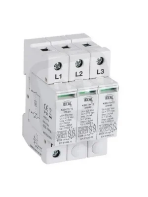 Jen Po Omezenou Doba Přepěťová ochrana KSD-T1+T2 275/180 3P 23921 Kanlux