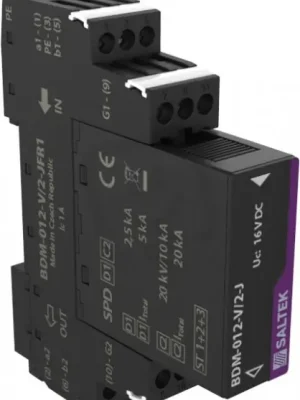 Expresní Doručení BDM-012-V/2-JFR1 svodič bleskových proudů 12 V DC max. 1 A SALTEK A06403