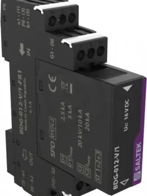 Cenově Výhodný BDG-012-V/1-FR1 svodič bleskových proudů PE 12V DC max. 1 A SALTEK A05705
