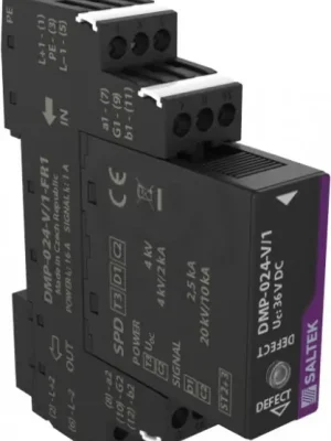 DMP-024-V/1-FR1 přepěťová ochrana signálové linky a napájení 24VDC SALTEK A05799 Jen Po Omezenou Doba