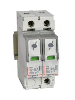 Rychlé Dodání SVODIČ PŘEPĚTÍ 2 PÓLOVÝ, 12,5/60KA, B+C LEGRAND 412271