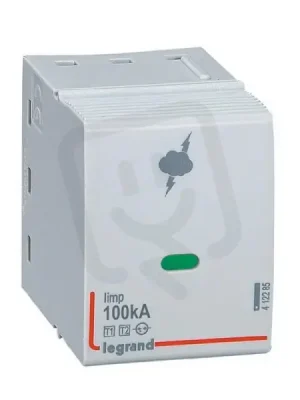 Aktuální VÝ,MĚNÝ, MODUL SVODIČE PŘEPĚTÍ N-PE 100KA, B+C LEGRAND 412285