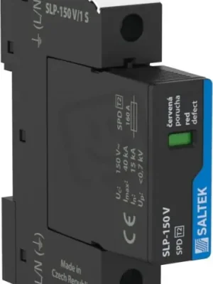 Odeslání Ihned SLP-150 V/1 S svodič přepětí TN/TT s napětím do 150VAC 40kA (8/20) SALTEK A05186