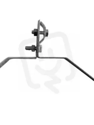 Super Cena Podpěra vedení na krov PV 15 Erlus 265x100/65 (30x2 mm) Kovoblesk 20435