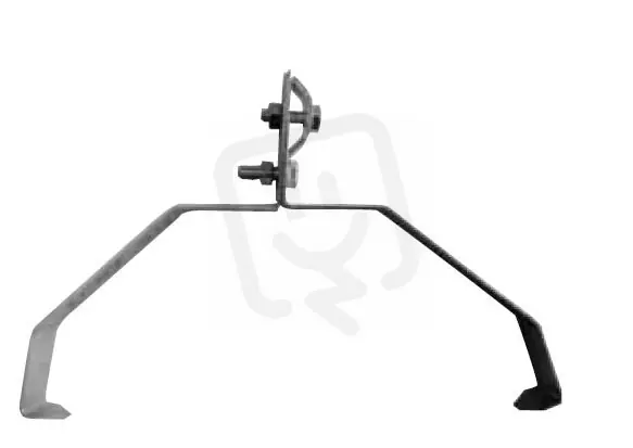 Super Cena Podpěra vedení na krov PV 15 Erlus 265x100/65 (30x2 mm) Kovoblesk 20435