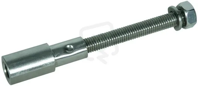 Rychlé Dodání Závitový adaptér M10/10, l 130 mm, nerez