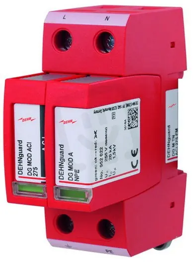Nakupujte Hned Svodič přepětí DEHNguard M 2-polig Uc 385V mit ACI-Technologie 952220