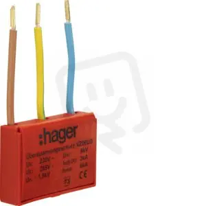 Přepěťová ochrana s akustickou sig. pro zabudování, T3, In 3kA (8/20), 1,5 kV Poslední Šance