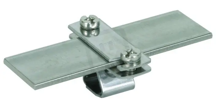 Sleva Podpěra vedení nerez se závitem M8 pro prům. 6mm a pásek 30mm DEHN 274030
