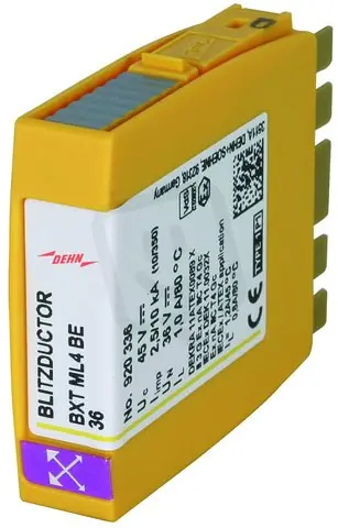 Expresní Doručení Kombinovaný svodič přepětí - modul BLITZDUCTOR XT pro 4 vodiče, LifeCheck 920336