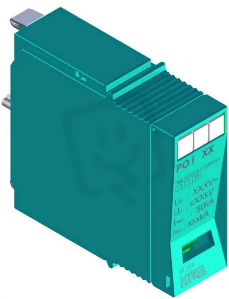 Bezpečná Platba Přepěťová ochrana PO I 0 280V/12,5kA, B+C+D - náhradní modul PO I 0 280V/12,5kA