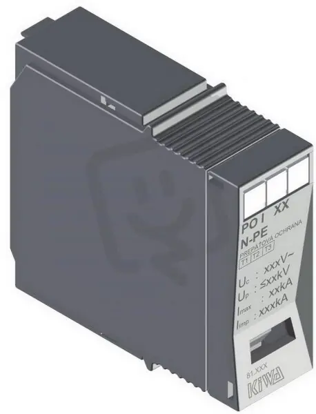 Pouze Dnes Přepěťová ochrana PO I 0 N-PE 260V/12,5kA, B+C+D - náhradní modul