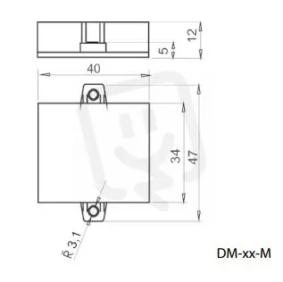 Pouze Dnes Přepěťová ochrana pro měření a regulaci (DS PO-24 VDC) KIWA DM-CS-M/24