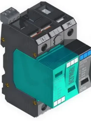 Autentický Přepěťová ochrana PO I 1+1m R LCF 50kA 280V/25kA, modulární, vyměnitelná, B+C+D