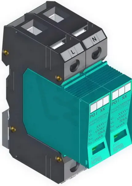 Přepěťová ochrana PO I 2 EWS 280V/12,5kA, modulární, vyměnitelná, B+C+D Akce