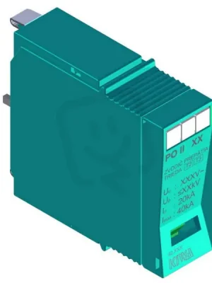 Nejlepší Cena Přepěťová ochrana PO II 0 385V/40kA, C+D - náhradní modul KIWA PO II 0 385V/40kA