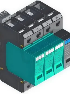 Nejprodávanější Přepěťová ochrana PO I 3+1m R EWS 280V/12,5kA, modulární, vyměnitelná, B+C+D
