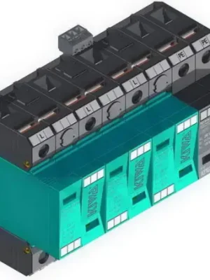 Výhodná Nabídka Přepěťová ochrana PO I 3+1m R LCF 100kA 280V/25kA, modulární, vyměnitelná, B+C+D