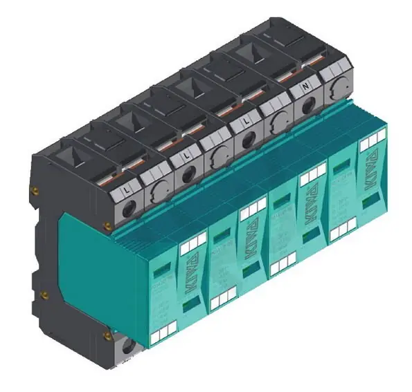 Přepěťová ochrana PO I 4 LCF 100kA 280V/25kA, modulární, vyměnitelná, B+C+D Dokud Zásoby Vydrží