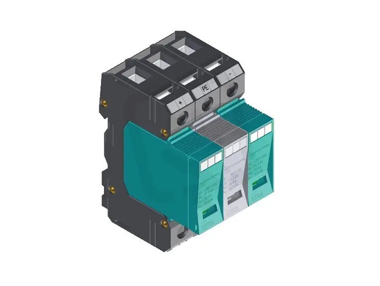 Přepěťová ochrana PO II 2+1 PH 1000V DC/40kA KIWA PO II 2+1 PH 1000V D Akční Nabídka