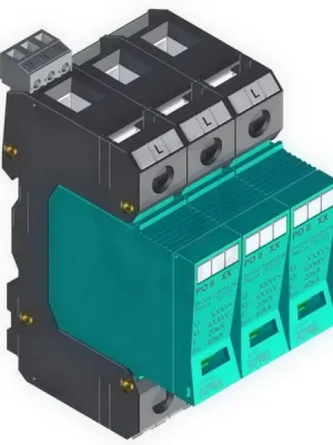 Horká Nabídka Přepěťová ochrana PO II 3 R LCF 280V/40kA, modulární, vyměnitelná, C+D
