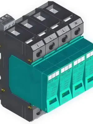 Expresní Doručení Přepěťová ochrana PO II 4 R LCF 280V/40kA, modulární, vyměnitelná, C+D
