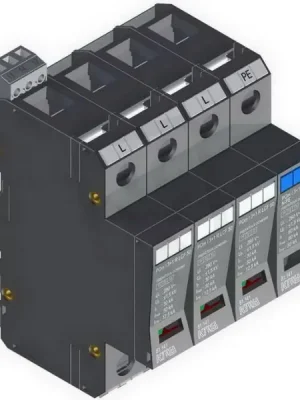 Přepěťová ochrana POm I 3+1 R LCF 50kA 280V/12,5kA, modulární, monoblok, B+C+D Akční Nabídka