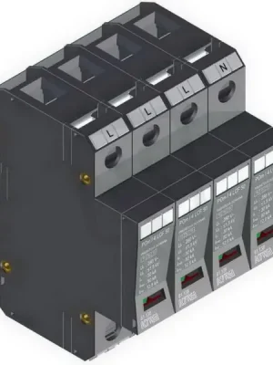 Expresní Doručení Přepěťová ochrana POm I 4 LCF 50kA 280V/12,5kA, modulární, monoblok, B+C+D