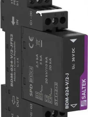 BDM-024-V/2-JFR2 svodič bleskových proudů 24 V DC max. 2 A SALTEK A06417 Akční Nabídka