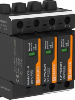Pouze Dnes FLP-PV550 V/U S svodič přepětí pro FVE do 560V DC 25kA(10/350) SALTEK A06146
