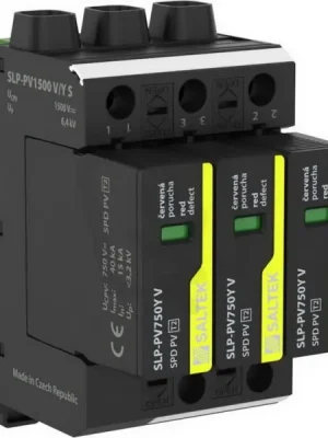 SLP-PV1500 V/Y S svodič přepětí pro FVE do 1500V DC 40 kA (8/20) SALTEK A04305 Top Prodej