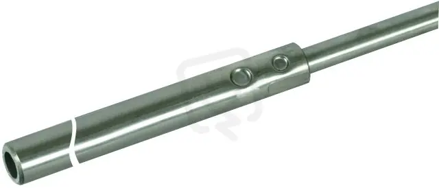 Ověřený Trubková jímací tyč D 16mm L 1500mm nerez zúžená na 10mm DEHN 103419