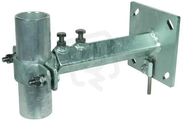 Úchyt na stěnu FeZn pro trubky D 60mm odstup od stěny nastavitelný 250-350mm Horká Nabídka