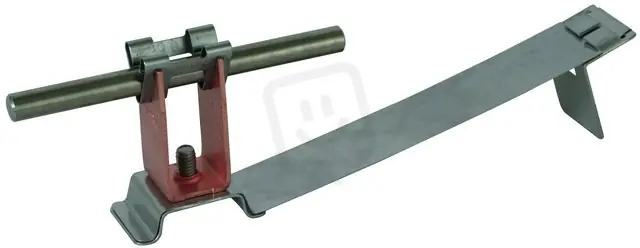 Podpěra vedení FLEXIgrip nerez/galCu H32mm, d8mm, se vzpěrou pro pálené tašky Cenový Hit