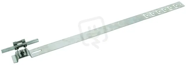 Podpěra vedení UNIgrip nerez H 20mm, pro prům. 8mm m., s lomenou vzpěrou L 475mm Expresní Doručení