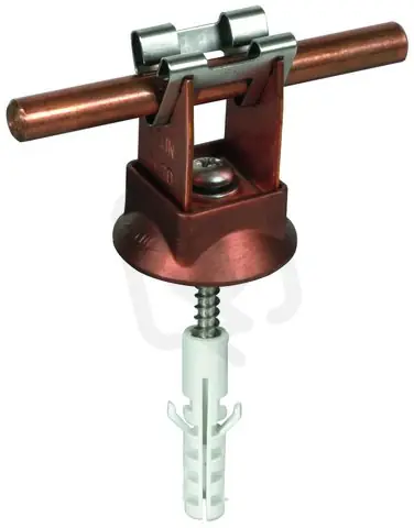 Držák vedení DEHNgrip Cu f. d8mm H 20mm s hmoždinkou 8x40mma vrutem 207107 Vysoce Kvalitní
